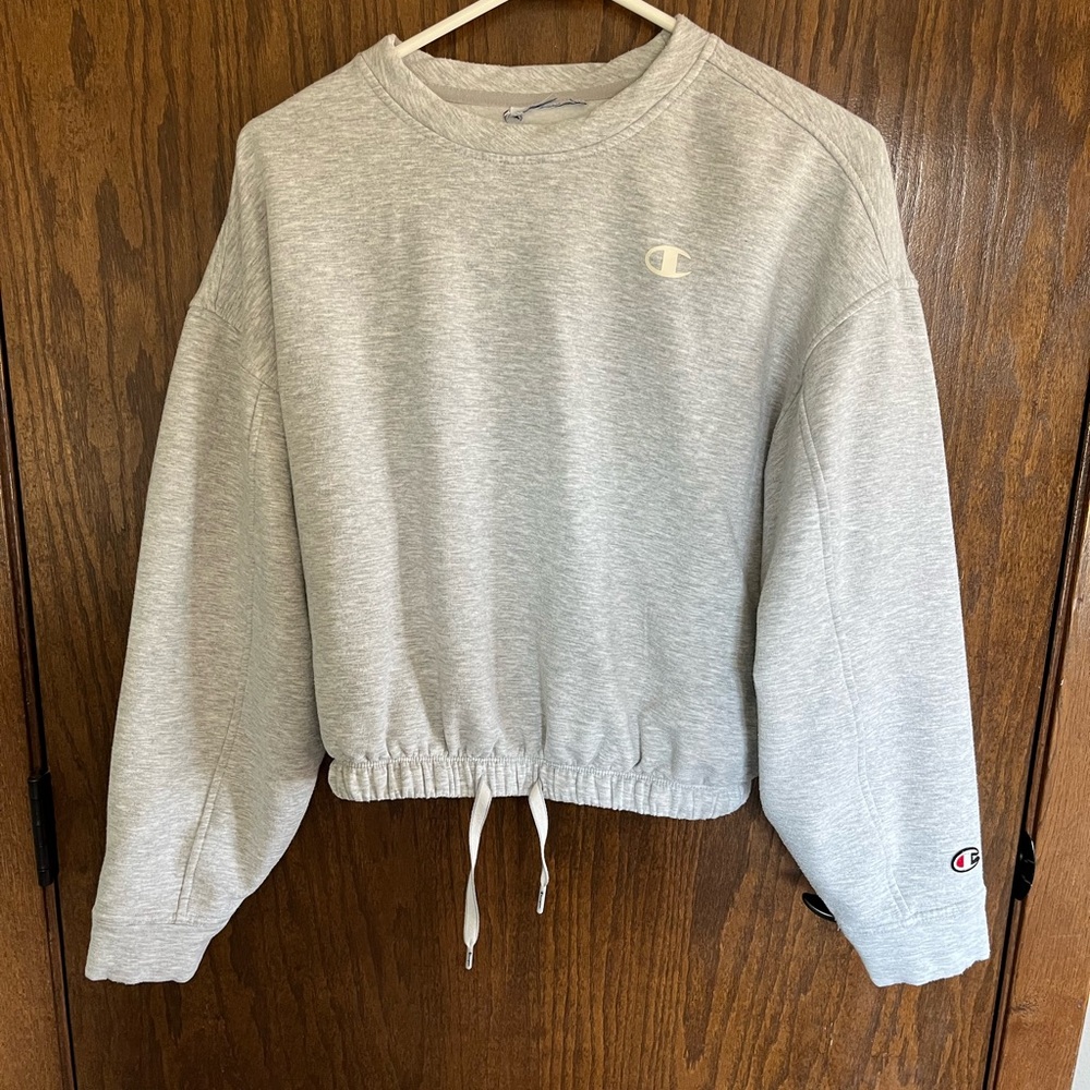 Champion Gray Crewneck Sweatshirt